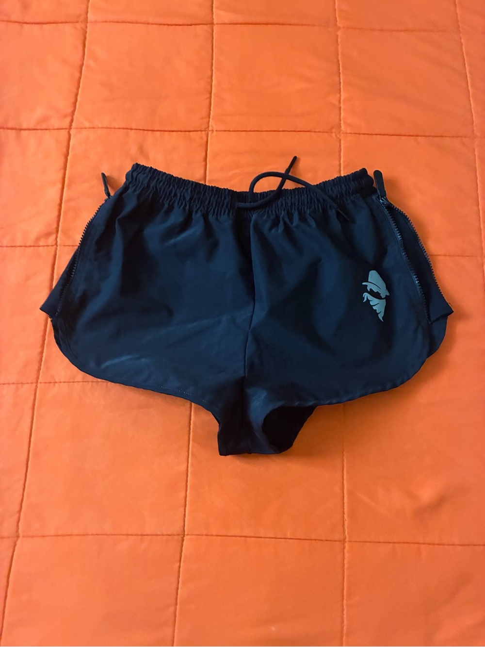 Culprit BAEthing Swim Surf Shorts Stealth Black Bandit Side Zip Women's Small